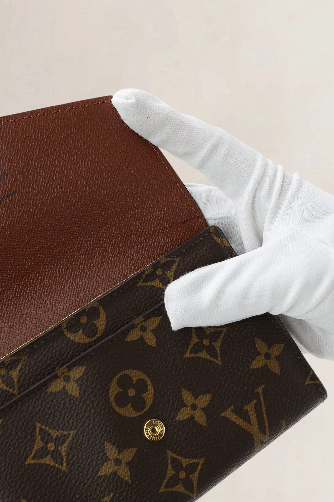 Louis Vuitton Monogram Sarah Compact Wallet