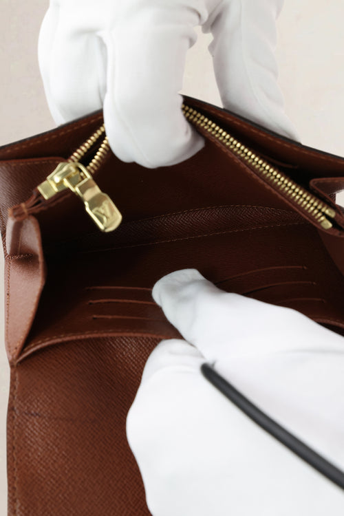 Louis Vuitton Monogram Sarah Compact Wallet