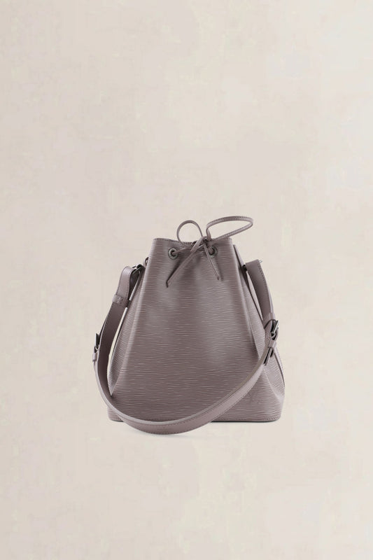 Louis Vuitton Lilac Epi Leather Noé Shoulder Bag