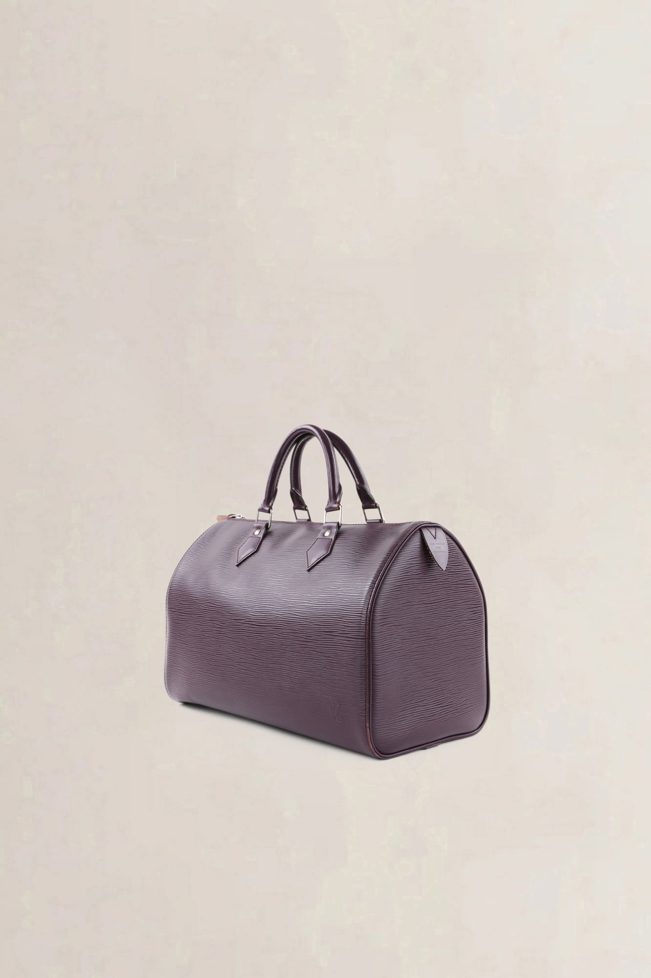 Louis Vuitton Cassis Epi Leather Speedy 35 Top Handle Bag