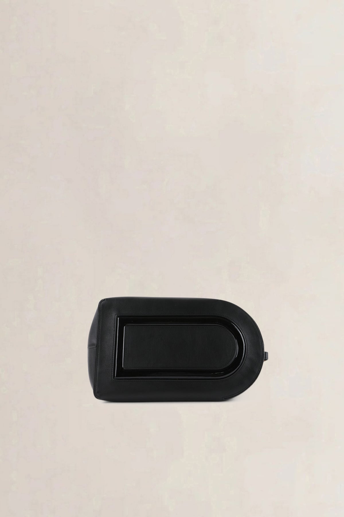 Delvaux Black Toile De Cuir Leather Shoulder Bag
