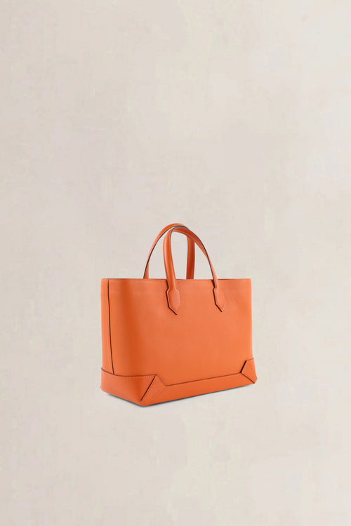 Hermès Orange Maxibox 30 Top Handle Bag