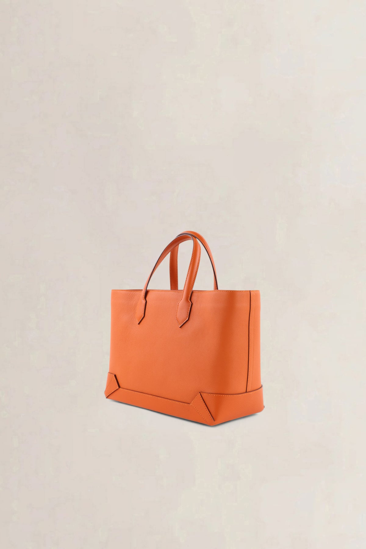 Hermès Orange Maxibox 30 Top Handle Bag