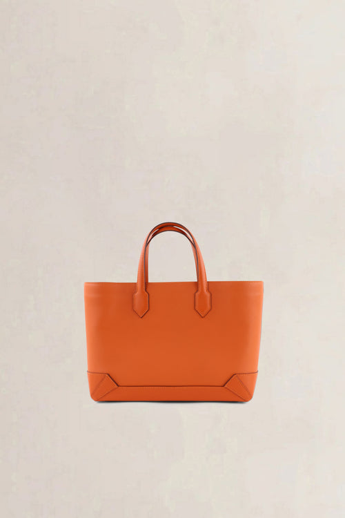 Hermès Orange Maxibox 30 Top Handle Bag