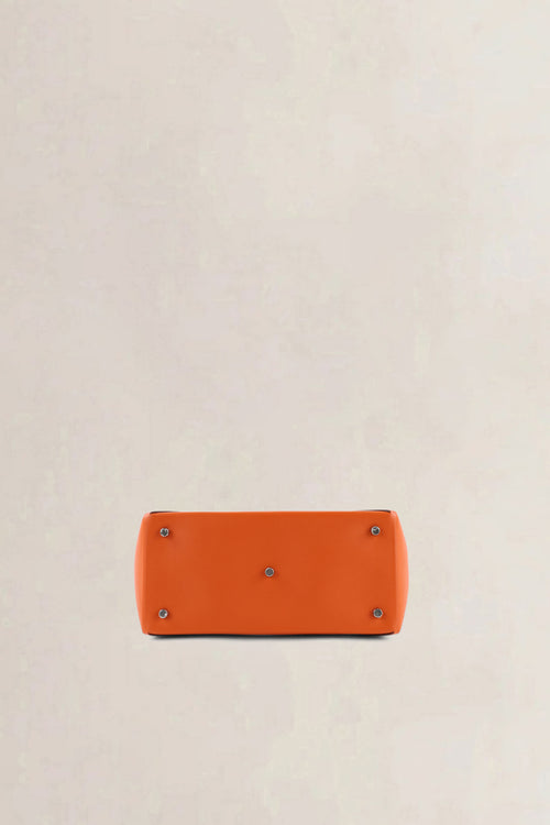 Hermès Orange Maxibox 30 Top Handle Bag