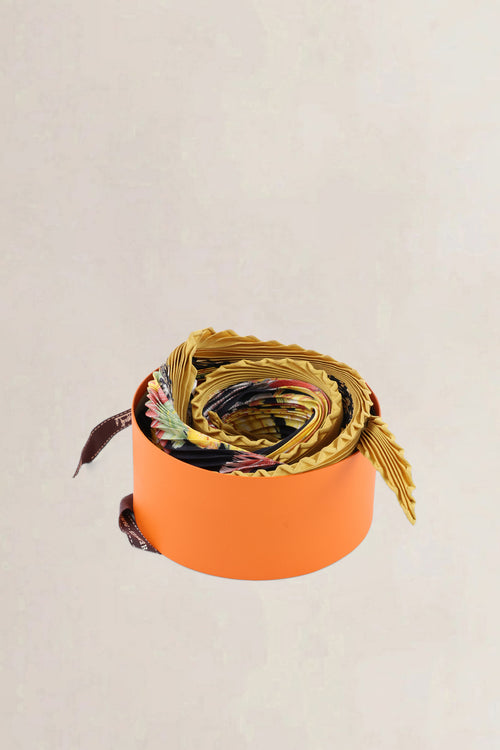 Hermès Gold Twilly Standard Scarf