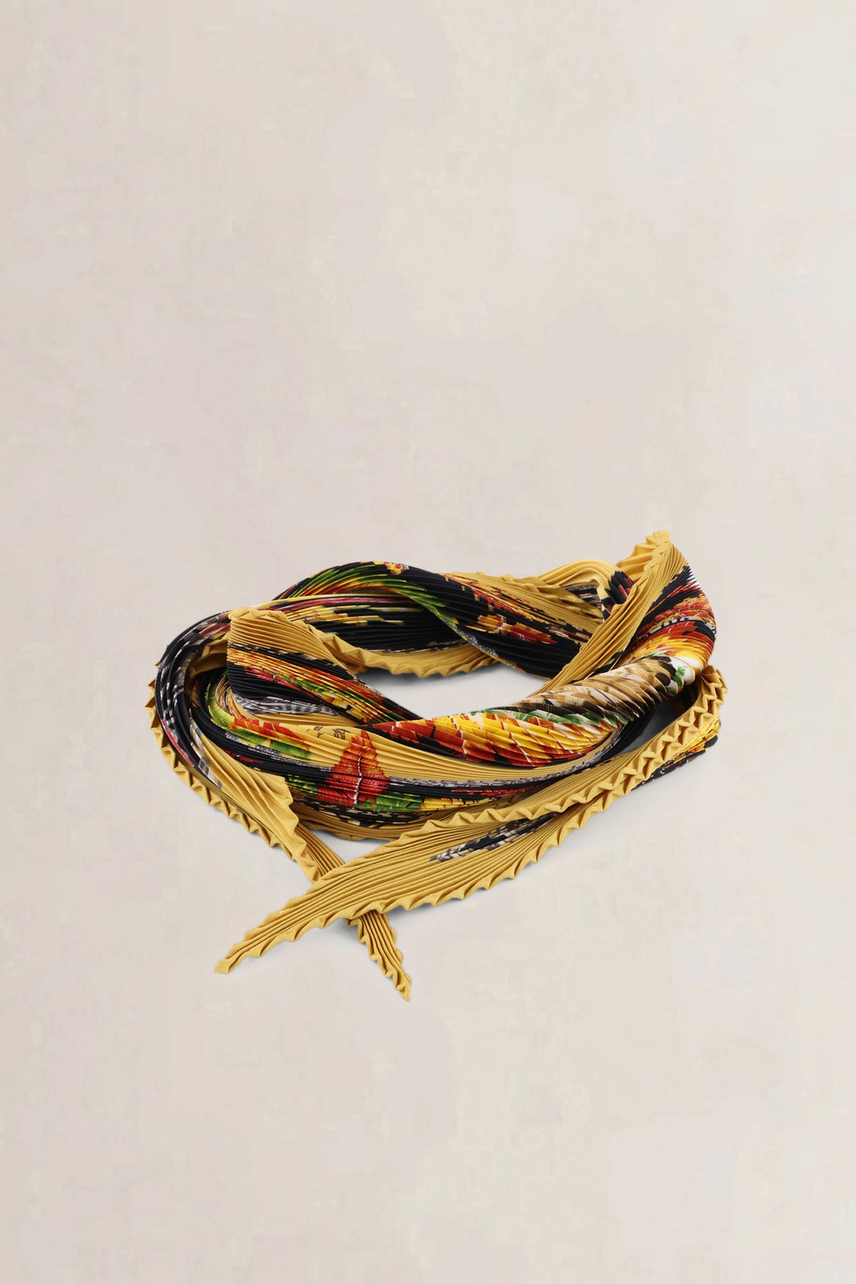 Hermès Gold Twilly Standard Scarf
