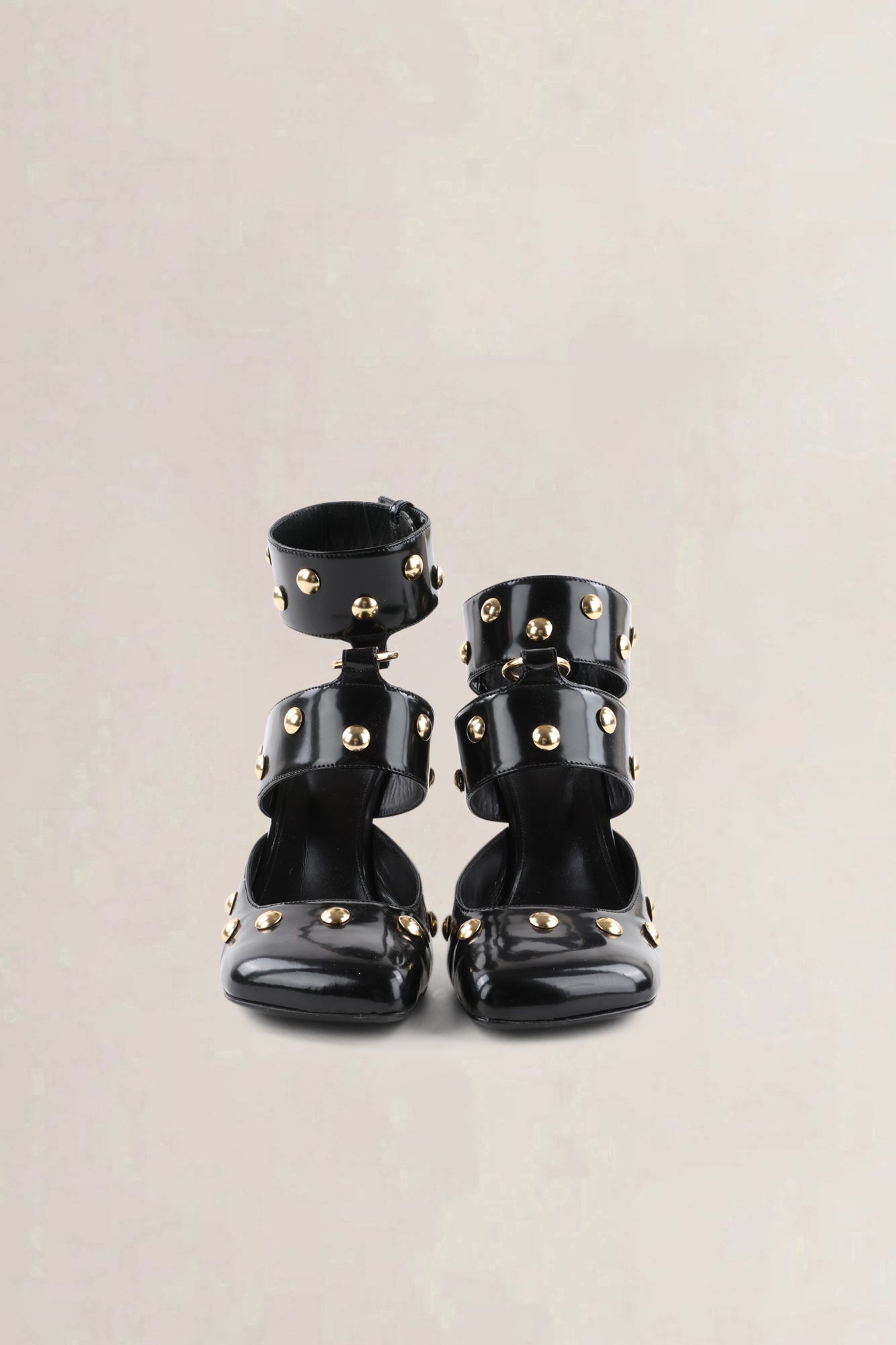 Chloé Black Jade Patent Leather Pumps