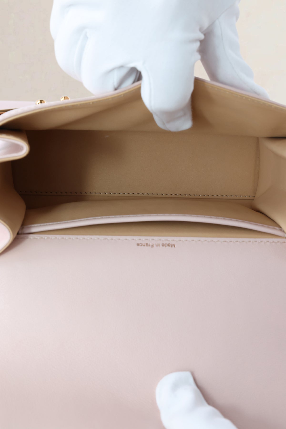Delvaux Pink Tempête Mini Crossbody Bag