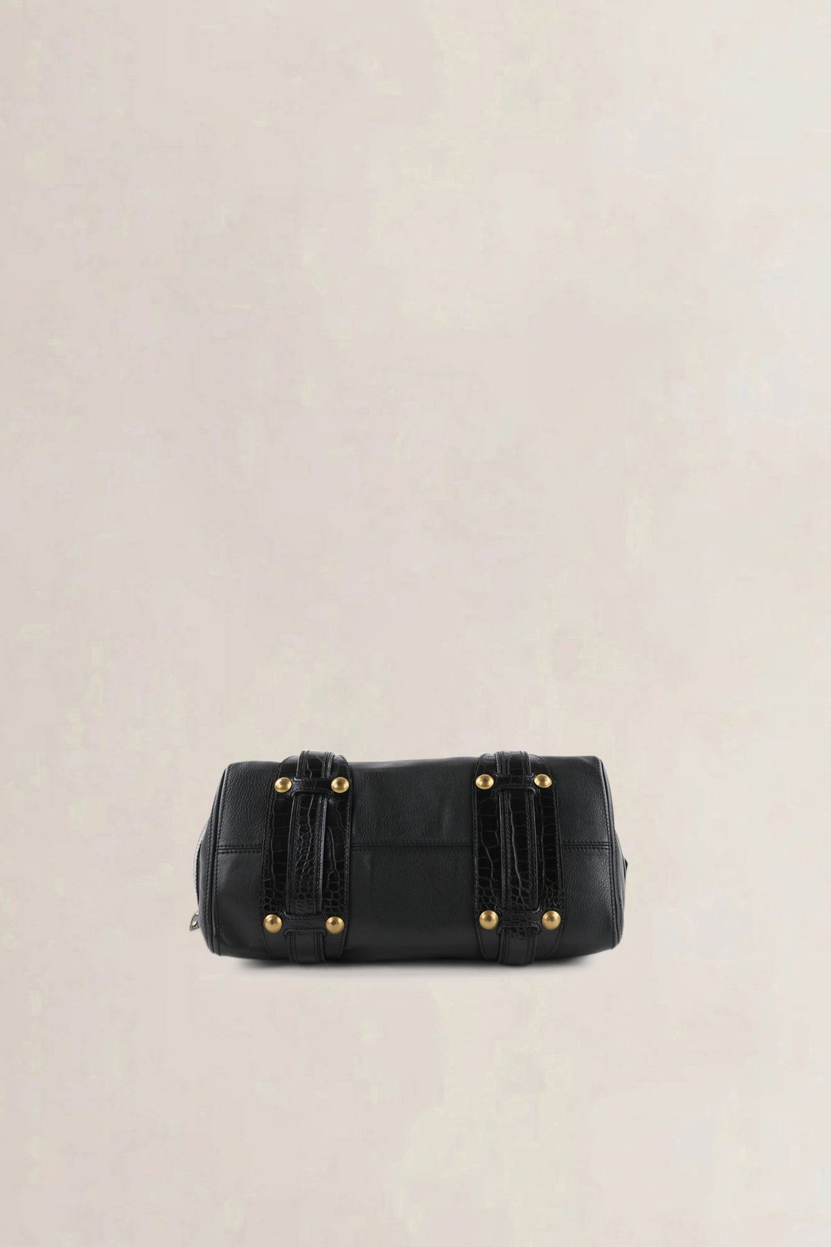 Etro Black Leather Shoulder Bag