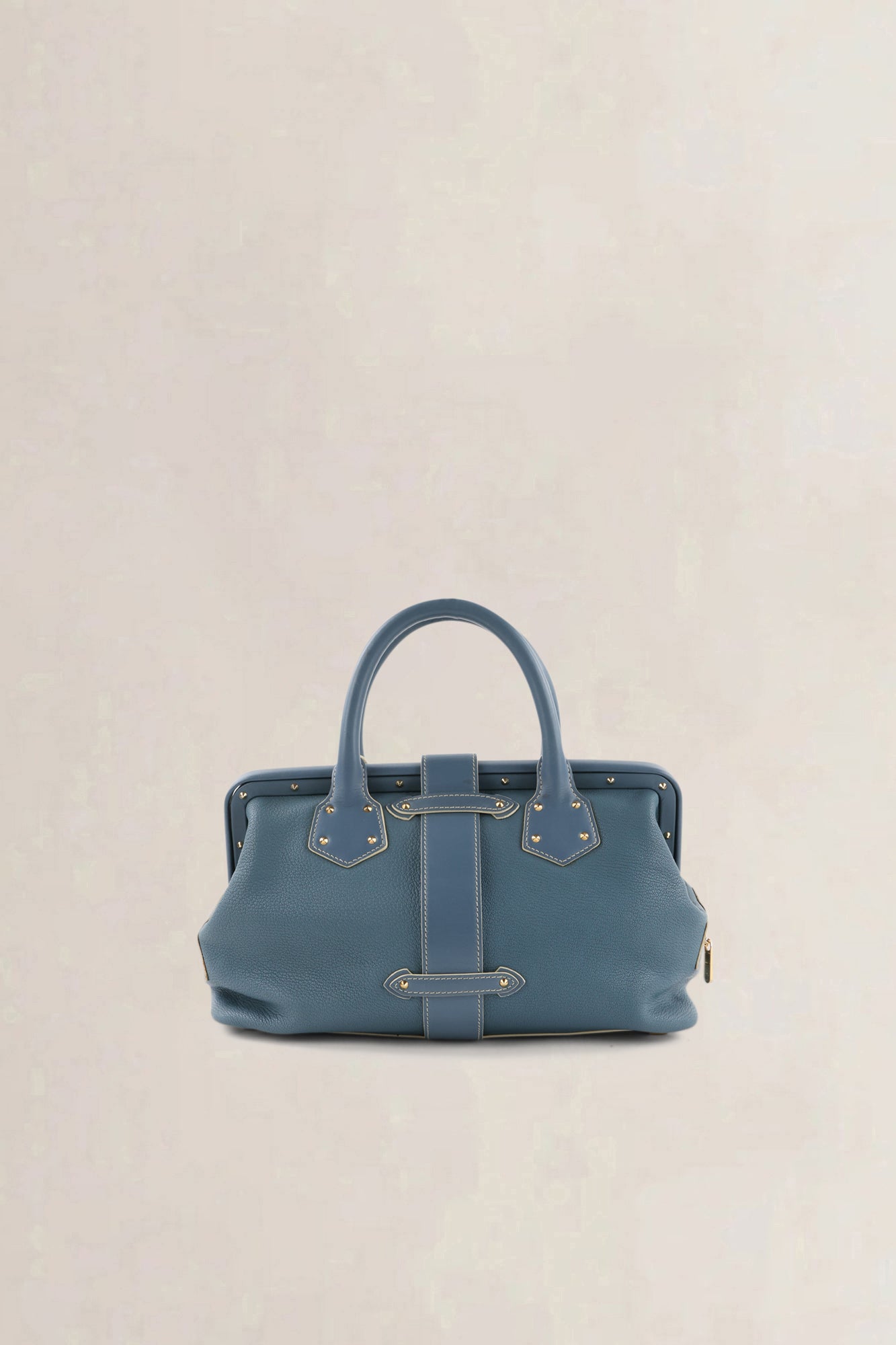 Louis Vuitton Blue Suhali Lingenieux PM Top Handle Bag