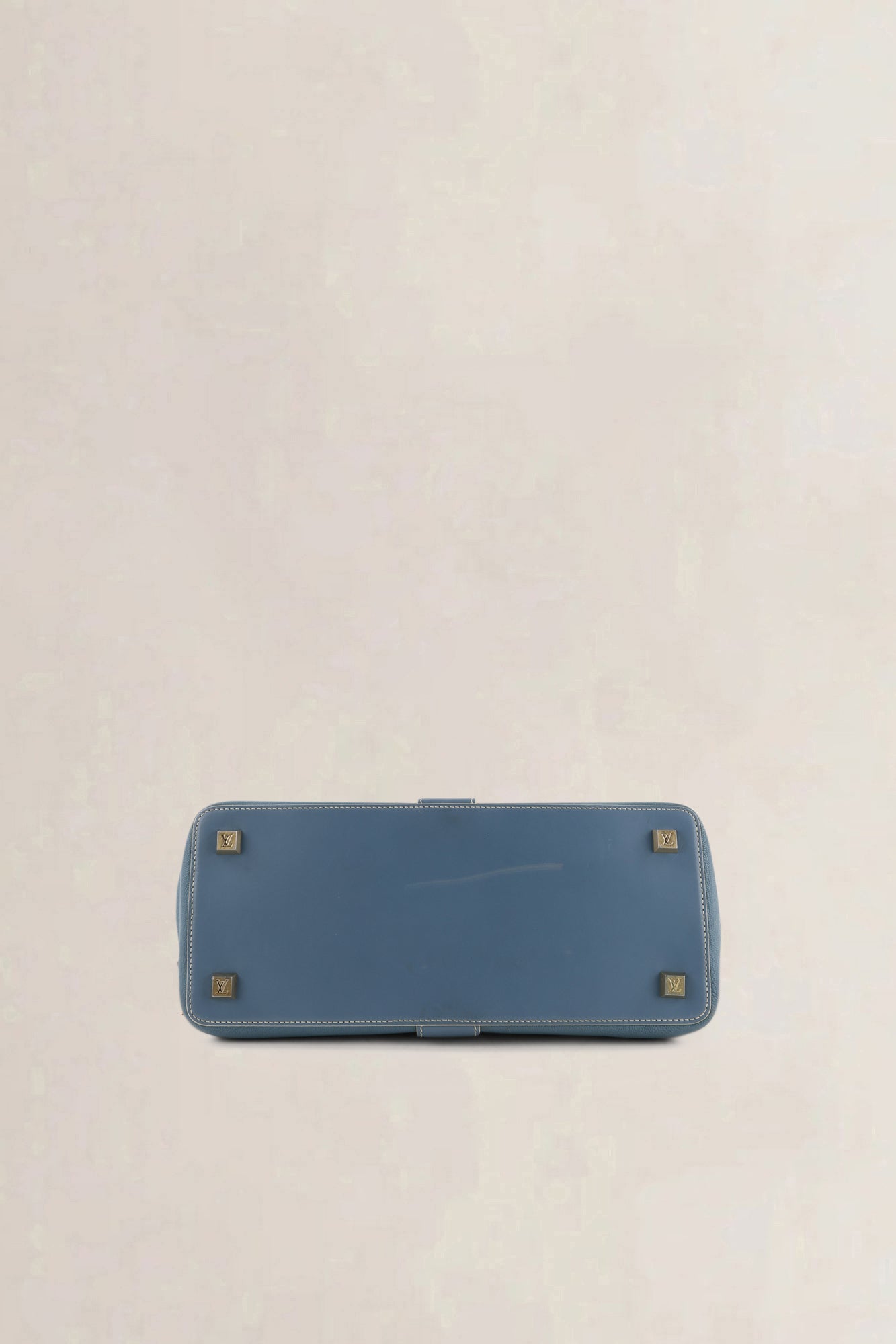 Louis Vuitton Blue Suhali Lingenieux PM Top Handle Bag