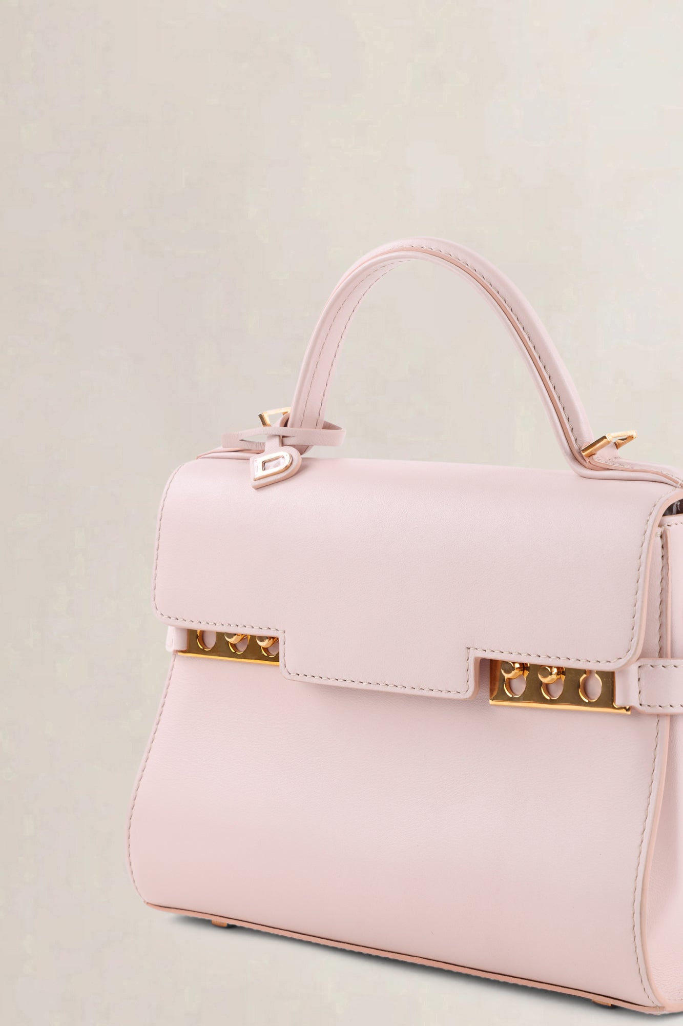 Delvaux Pink Tempête Mini Crossbody Bag