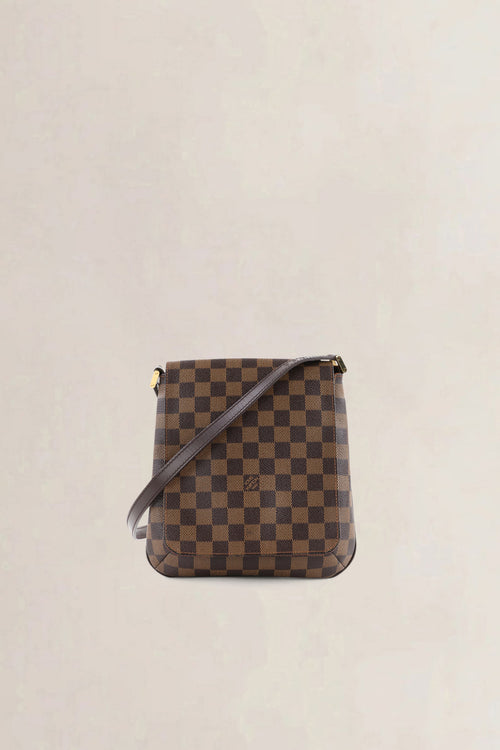 Louis Vuitton Musette Damier Ebene PM Crossbody Bag