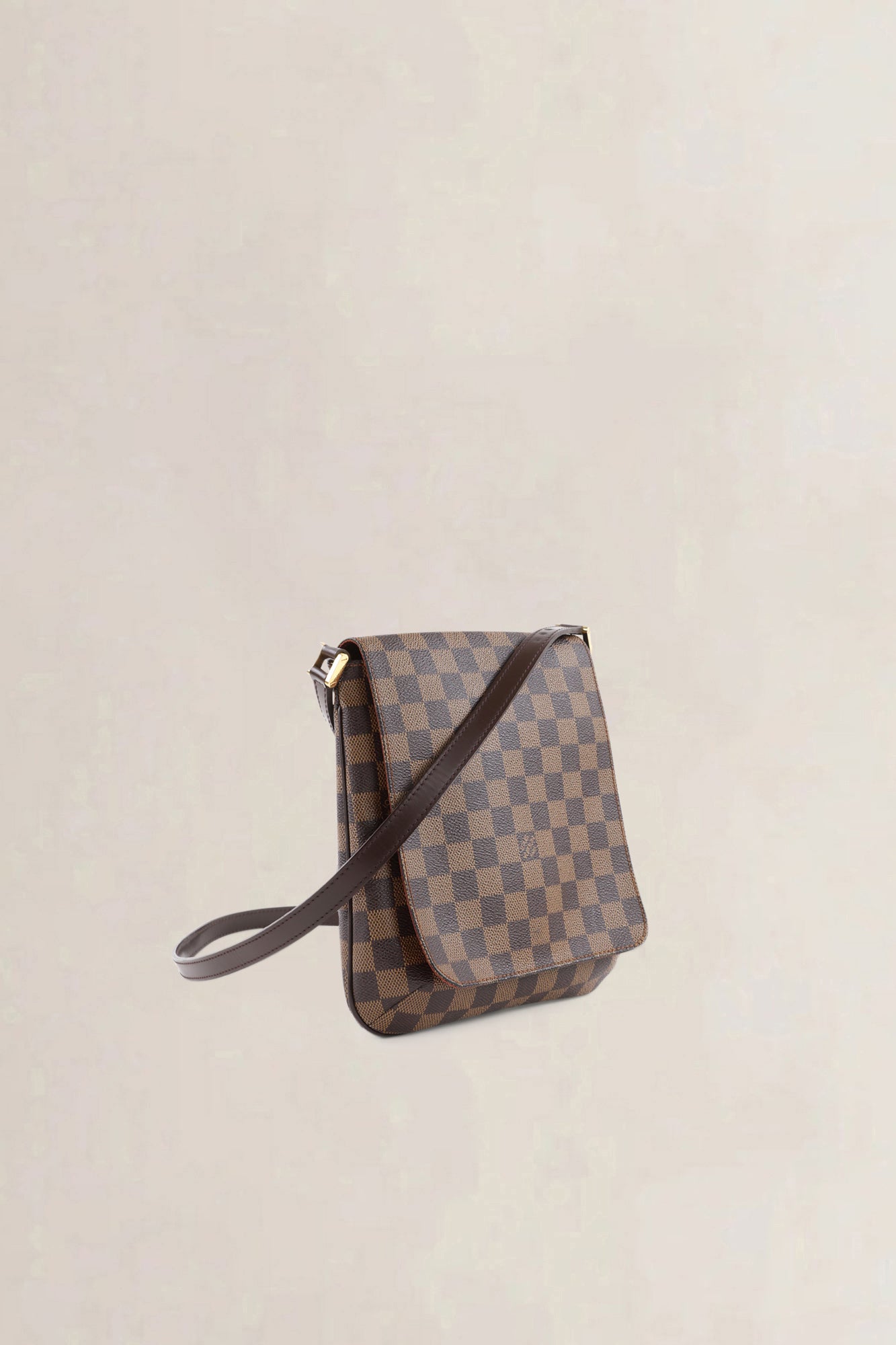 Louis Vuitton Musette Damier Ebene PM Crossbody Bag