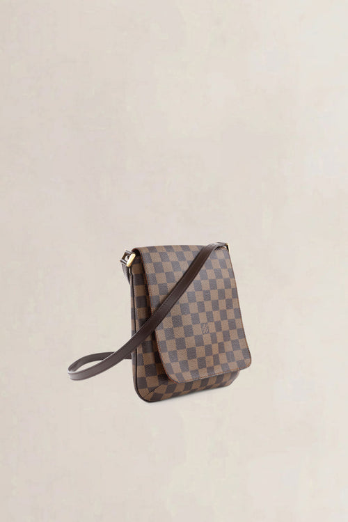 Louis Vuitton Musette Damier Ebene PM Crossbody Bag