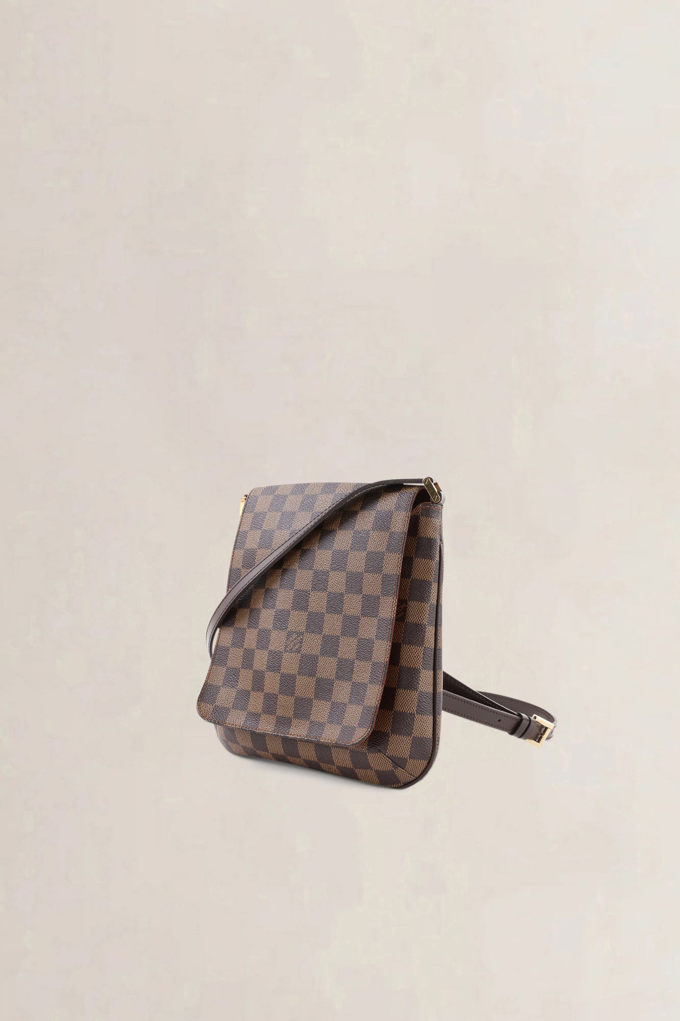 Louis Vuitton Musette Damier Ebene PM Crossbody Bag