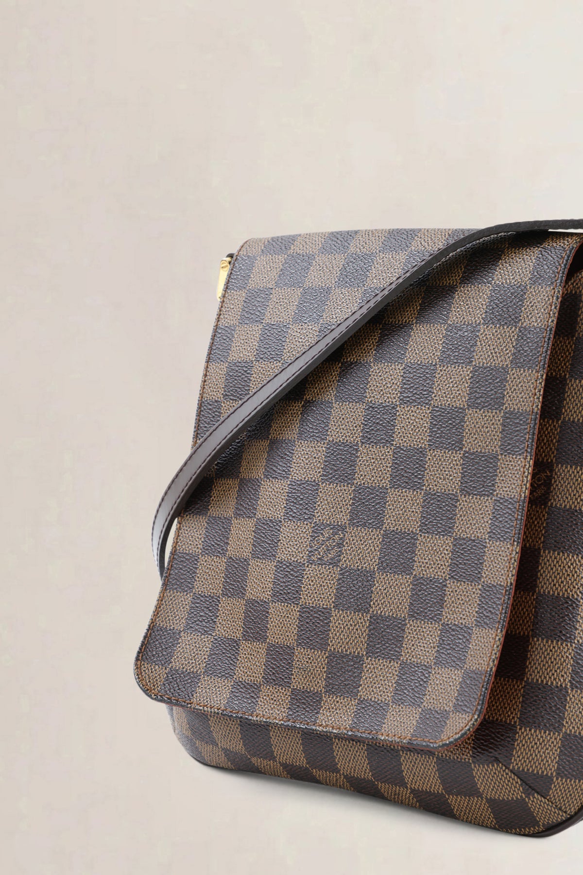 Louis Vuitton Musette Damier Ebene PM Crossbody Bag