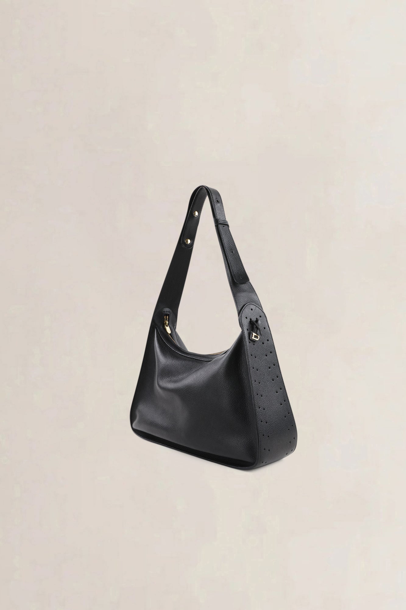 Delvaux Black Pensée Shoulder Bag