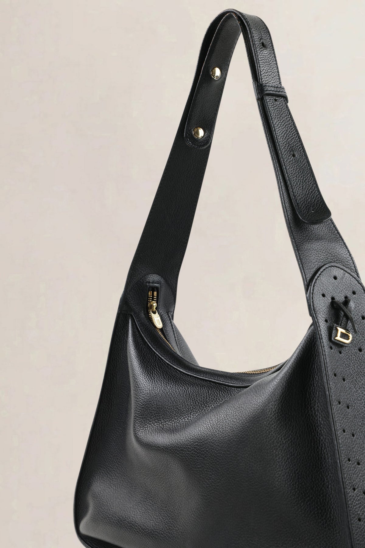 Delvaux Black Pensée Shoulder Bag