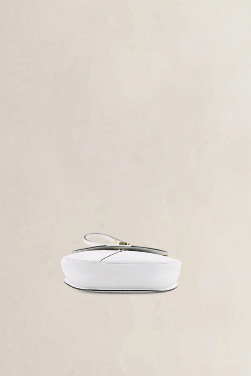 Delvaux White Leather Crossbody Bag