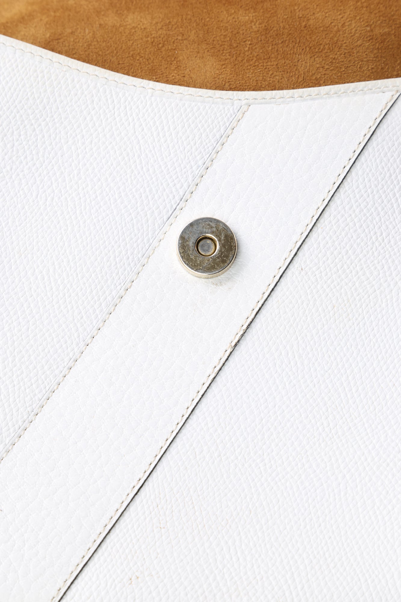 Delvaux White Leather Crossbody Bag