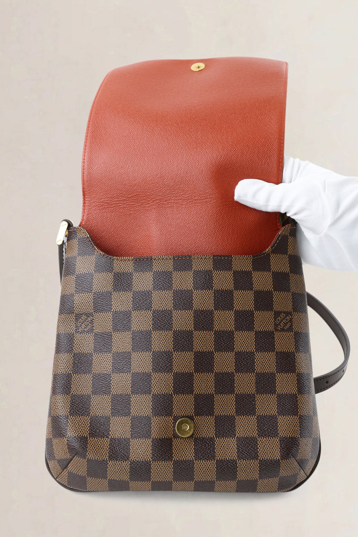 Louis Vuitton Musette Damier Ebene PM Crossbody Bag