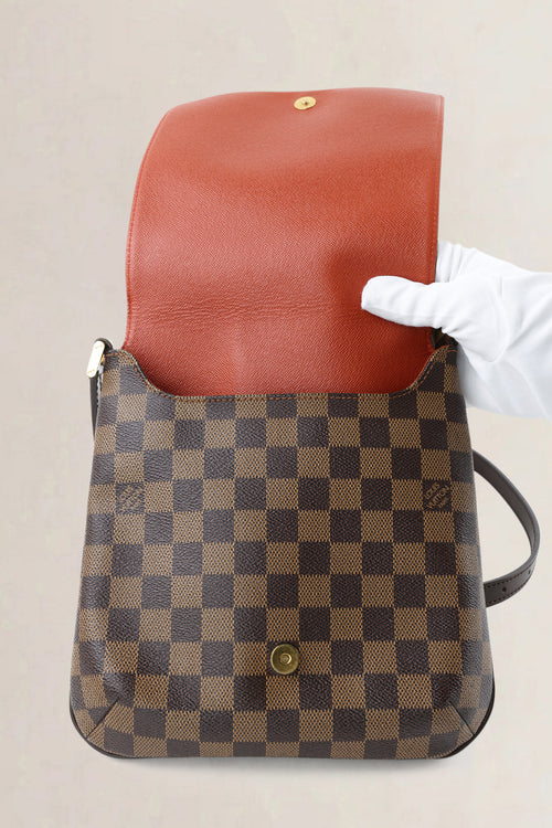 Louis Vuitton Musette Damier Ebene PM Crossbody Bag