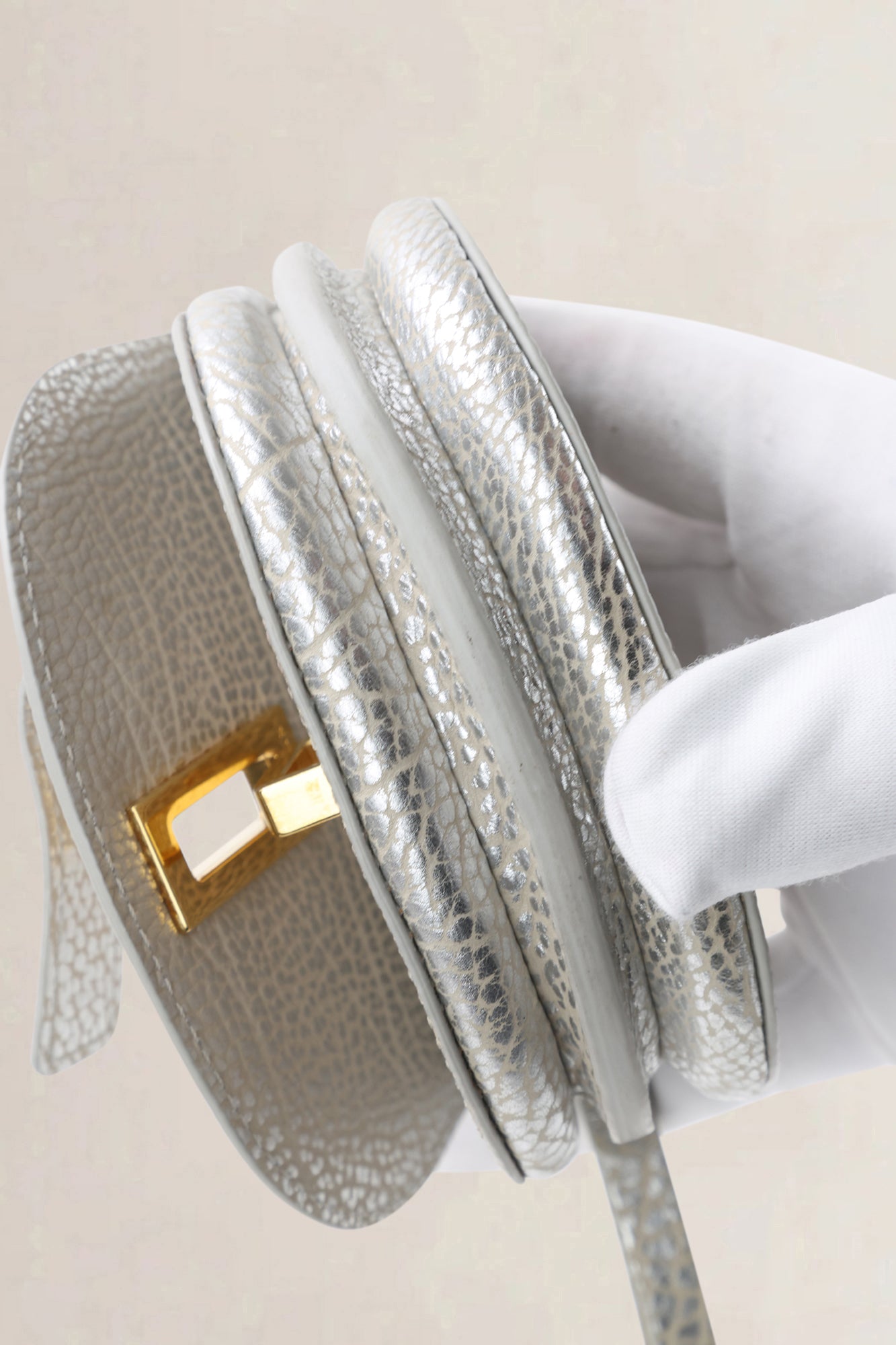 Delvaux Silver Le Mutin Bag Charm
