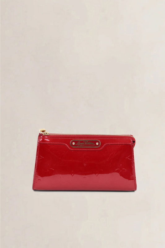 Louis Vuitton Pomme D'Amour Patent Leather Pouch
