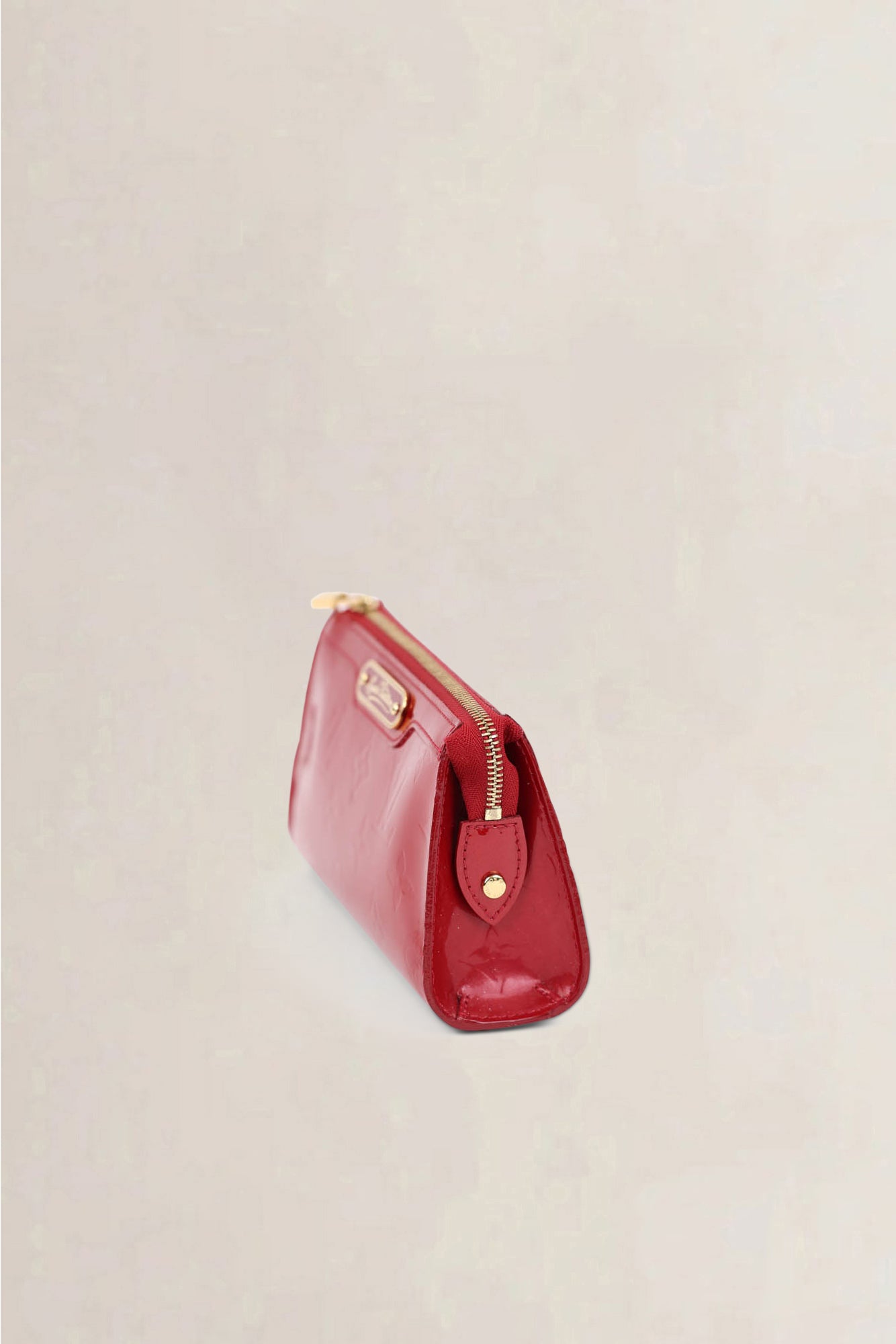 Louis Vuitton Pomme D'Amour Patent Leather Pouch
