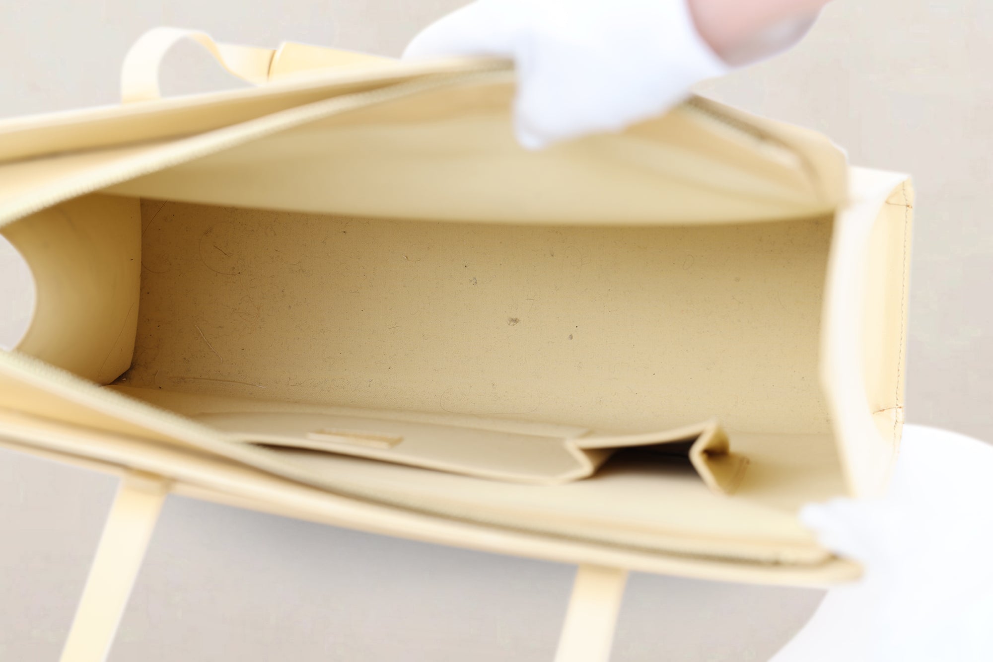 Louis Vuitton Yellow Epi Croisette Shoulder Bag