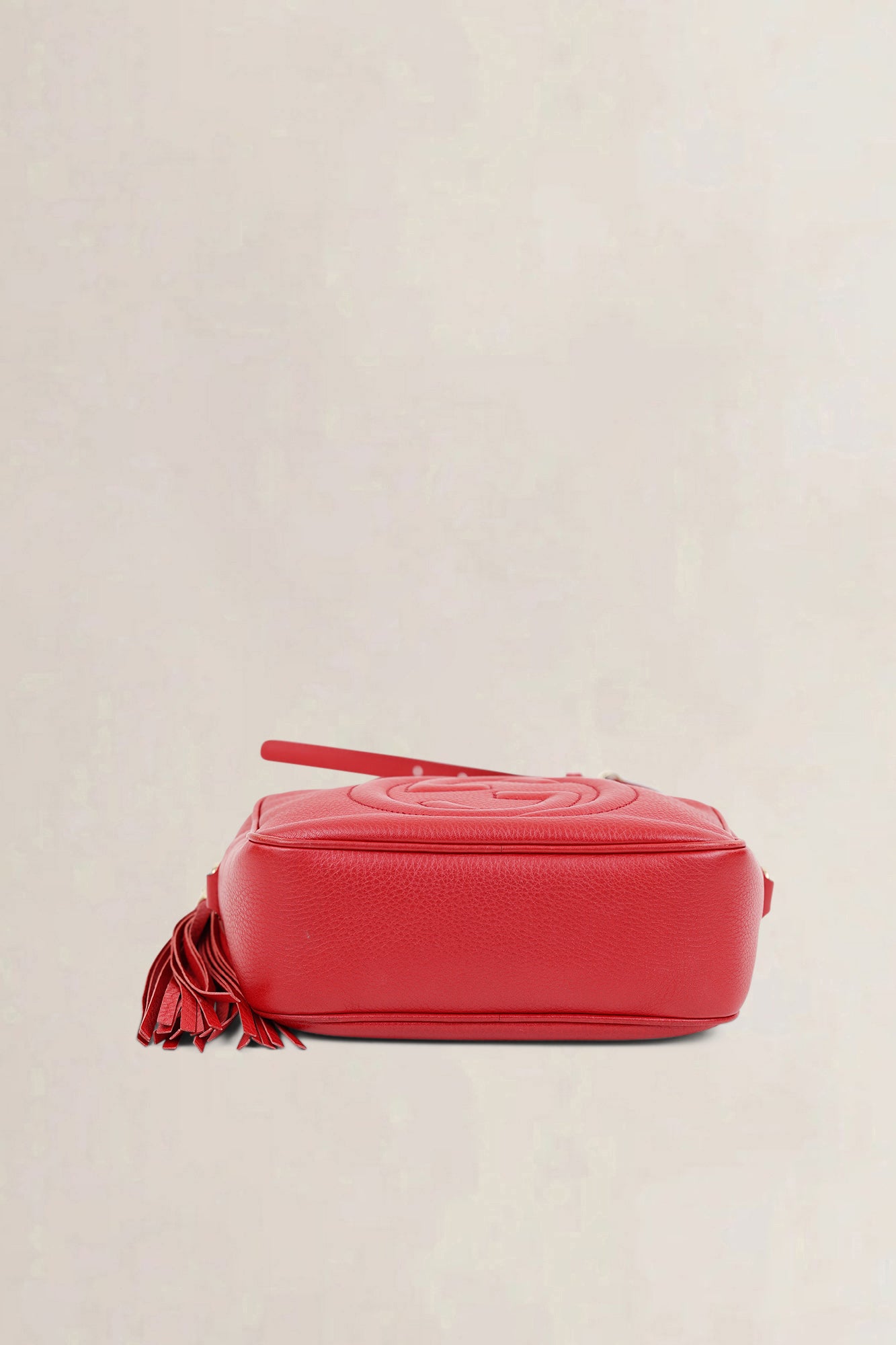 Gucci Red Soho Disco Crossbody Bag