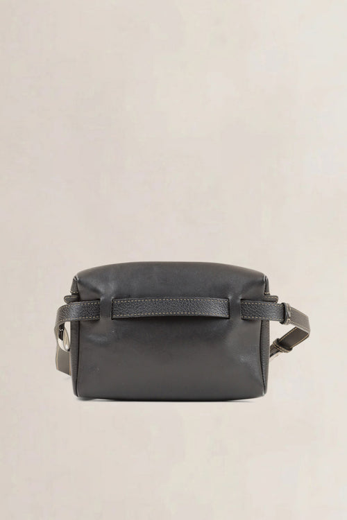 Deux De Delvaux Grey Belt Bag
