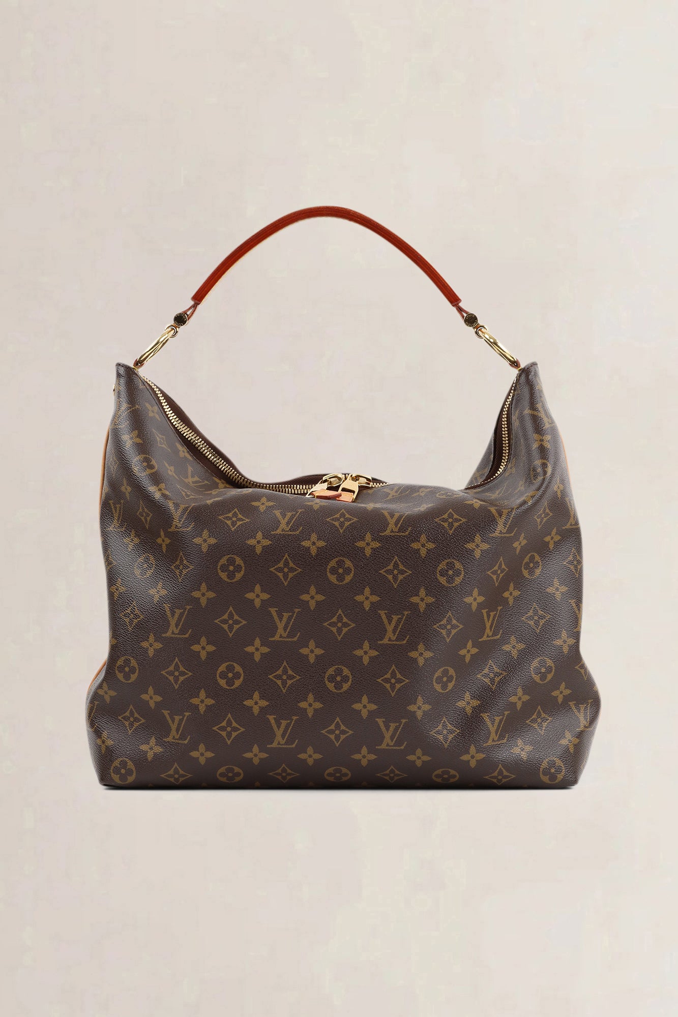 Louis Vuitton Brown Monogram Sully MM Shoulder Bag