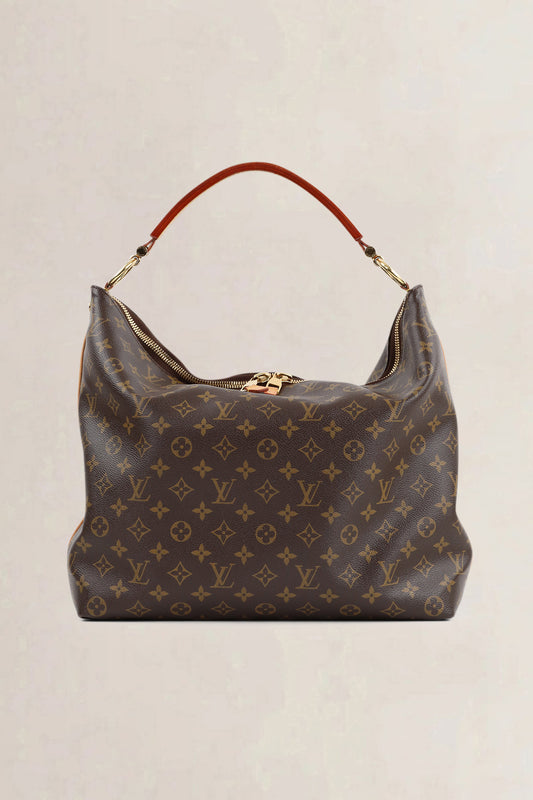 Louis Vuitton Brown Monogram Sully MM Shoulder Bag