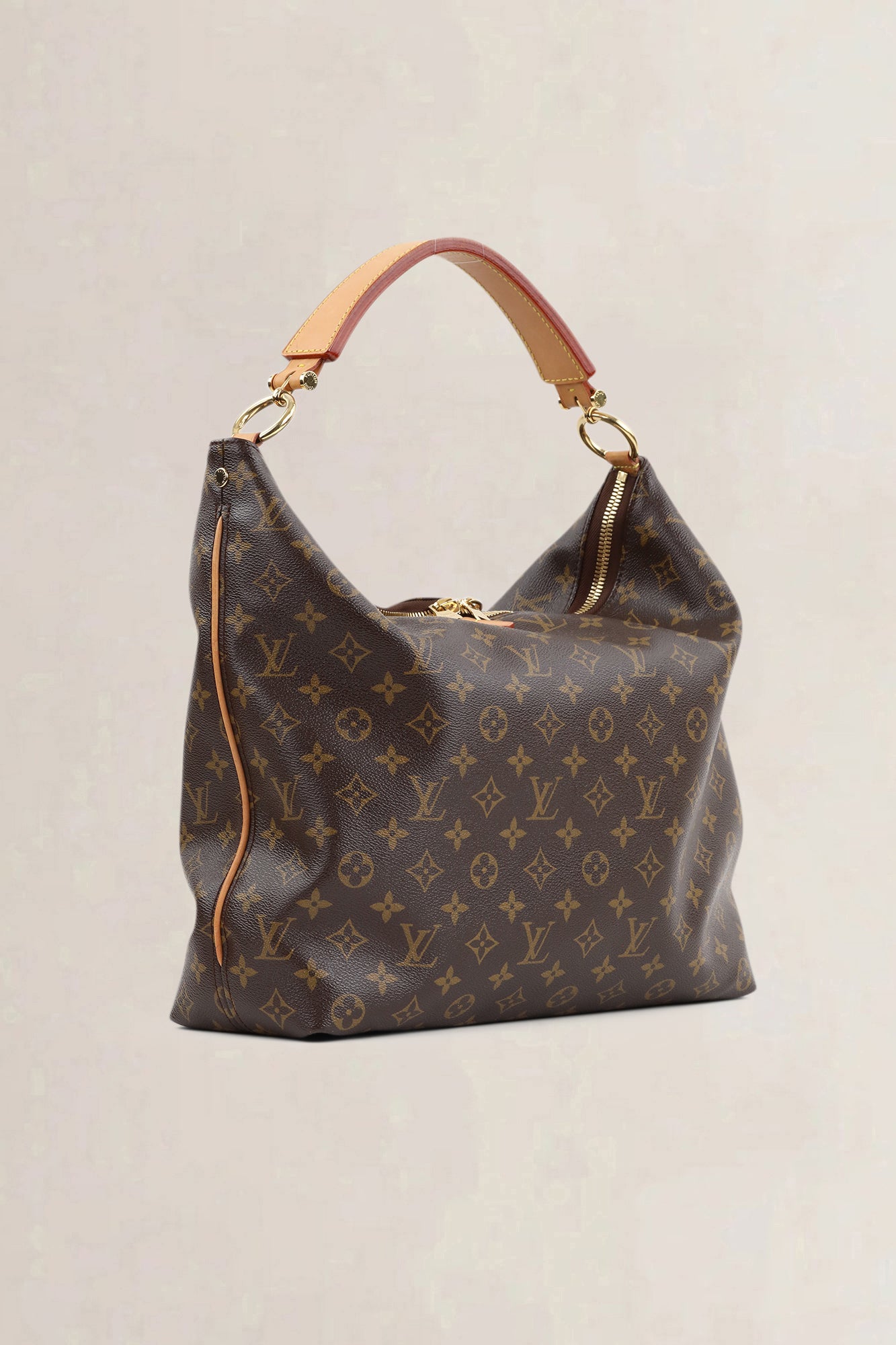 Louis Vuitton Brown Monogram Sully MM Shoulder Bag