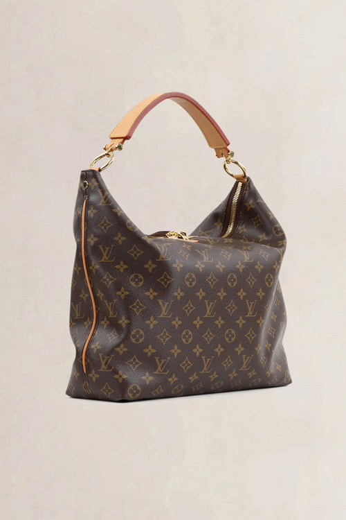 Louis Vuitton Brown Monogram Sully MM Shoulder Bag