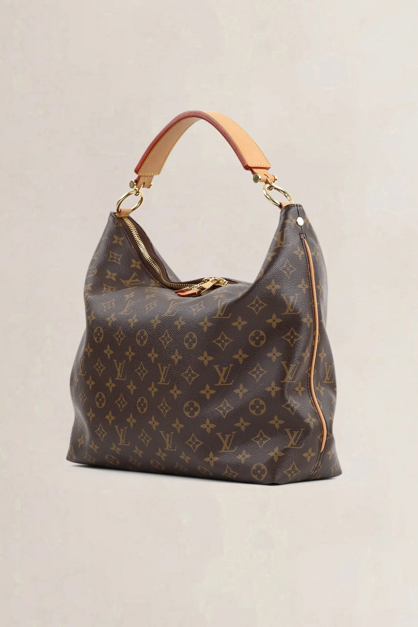 Louis Vuitton Brown Monogram Sully MM Shoulder Bag
