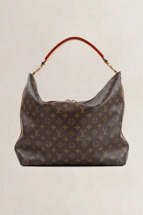 Louis Vuitton Brown Monogram Sully MM Shoulder Bag