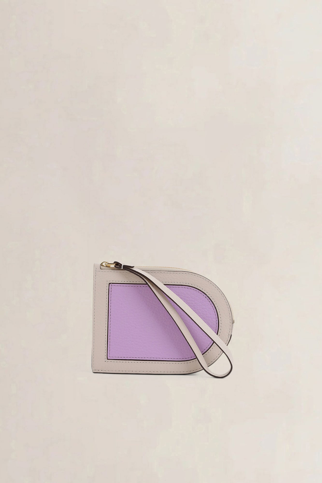 Delvaux Purple/White Pin D Wallet