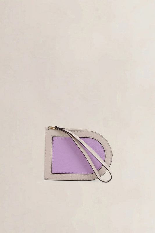 Delvaux Purple/White Pin D Wallet