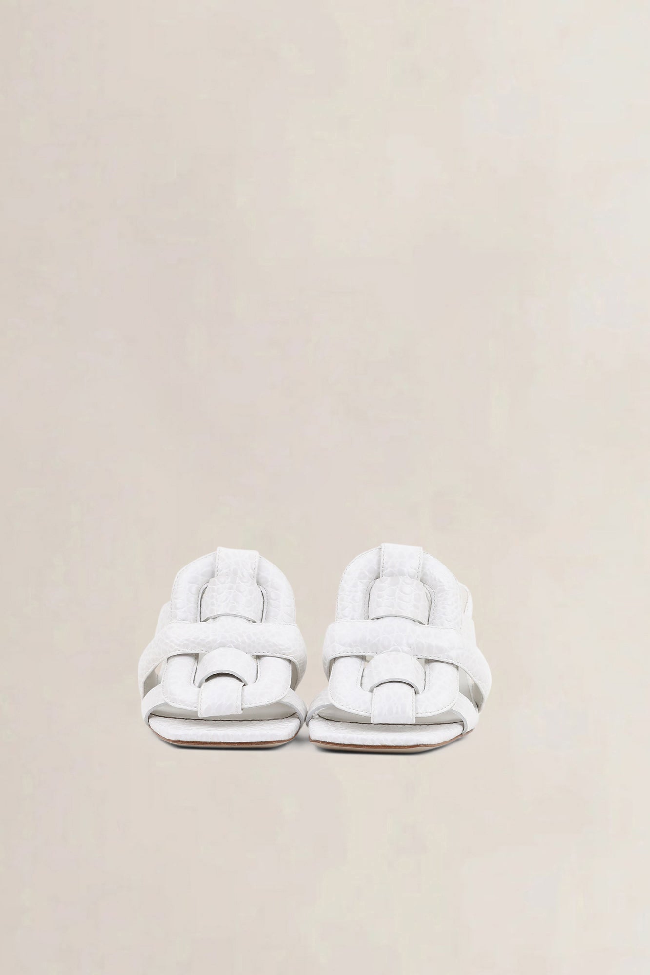 Morobé White Romy Sandals