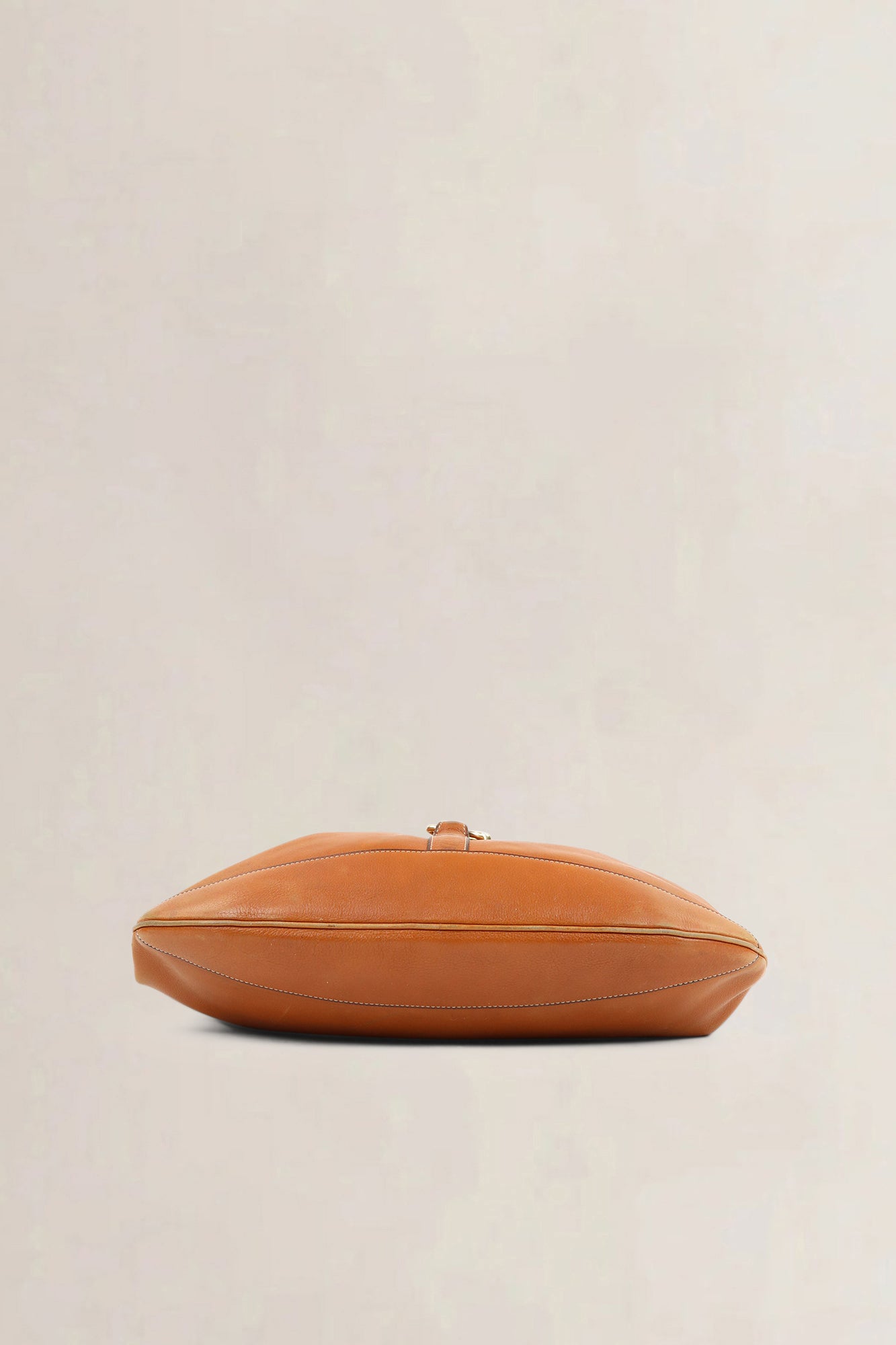 Delvaux Brown Satan Shoulder Bag