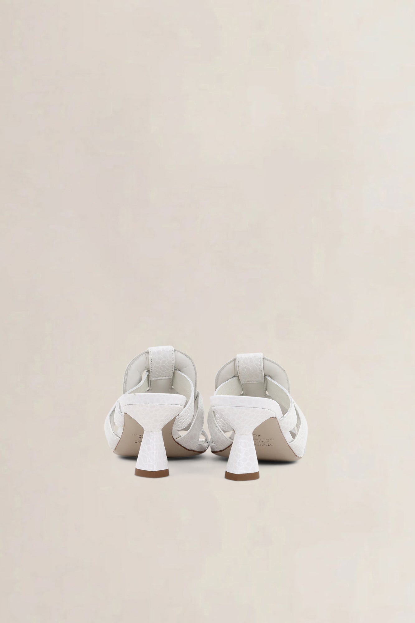 Morobé White Romy Sandals