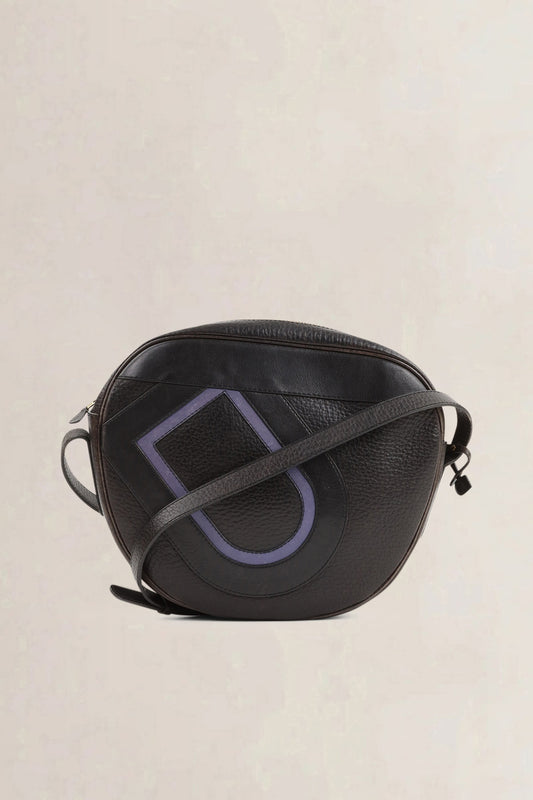 Delvaux Black Sebardeur PM Crossbody Bag