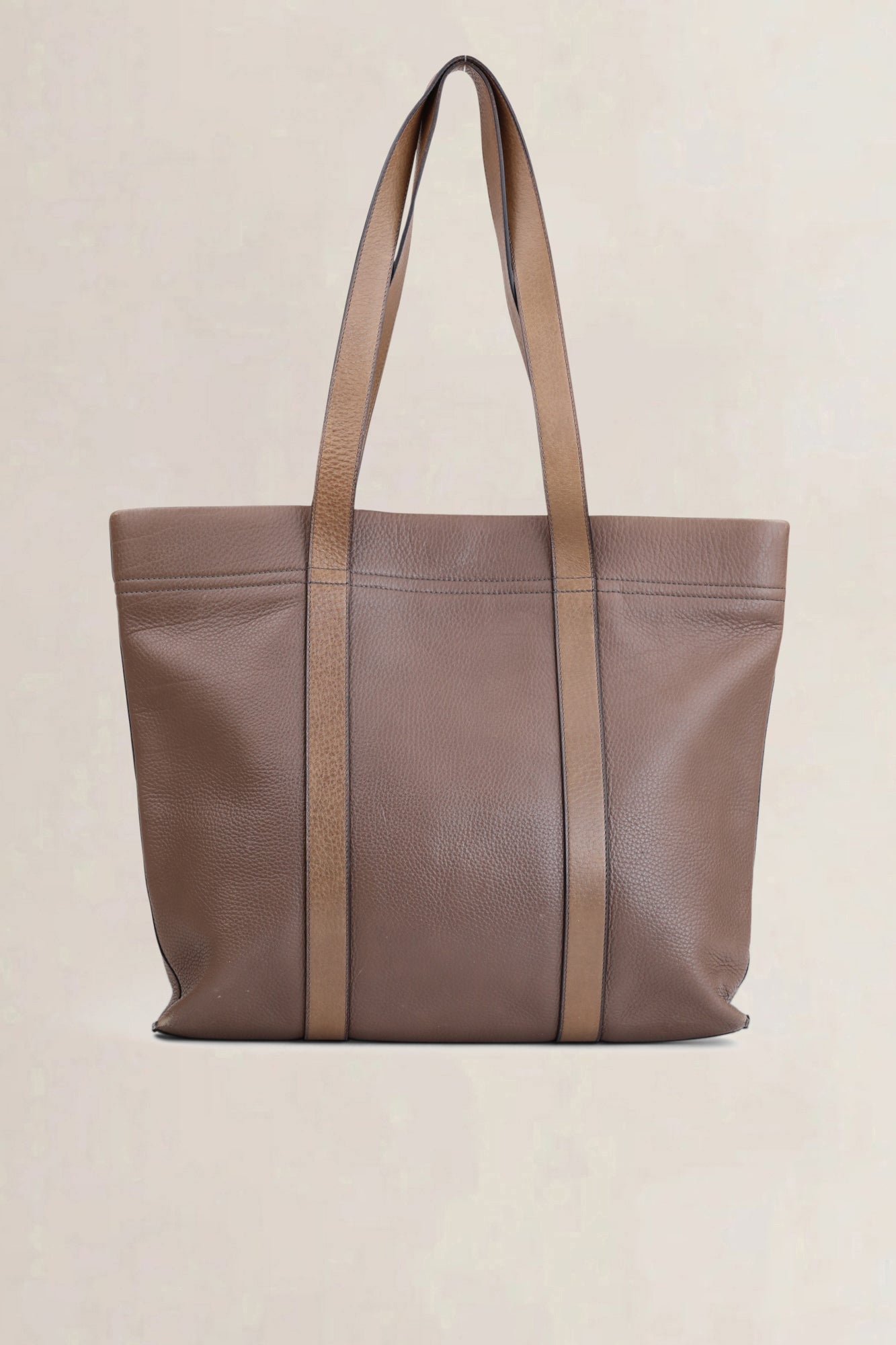 Delvaux Brown Leather Shoulder Bag