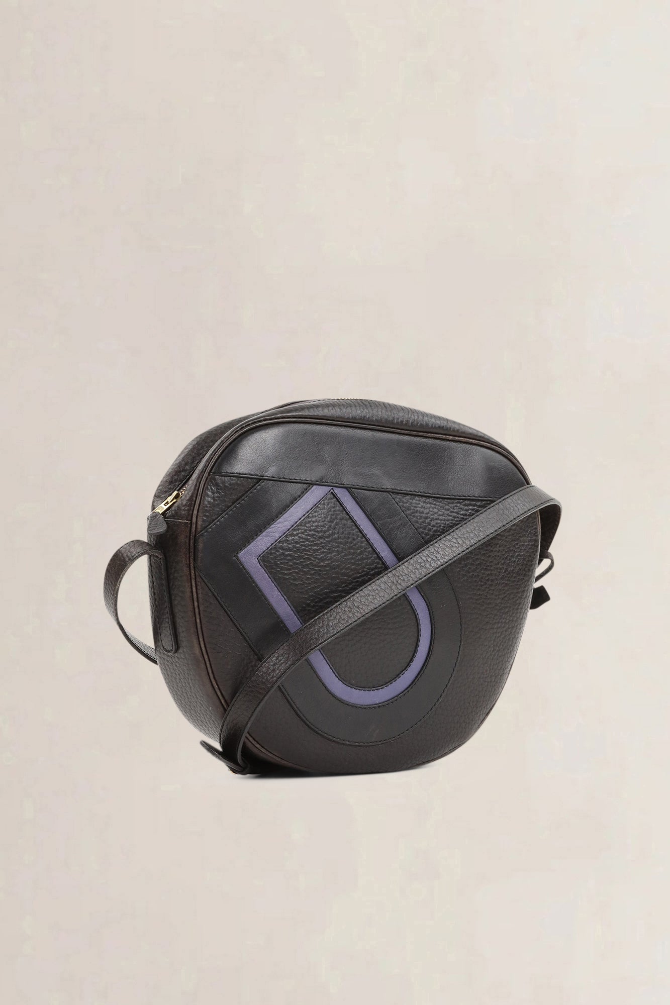 Delvaux Black Sebardeur PM Crossbody Bag