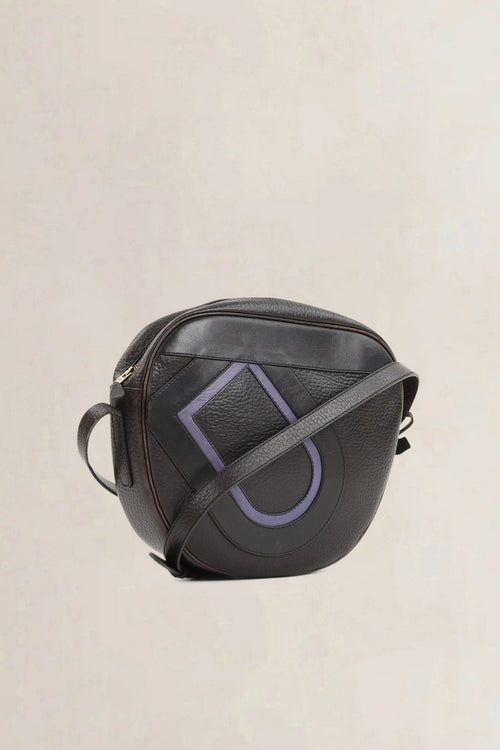 Delvaux Black Sebardeur PM Crossbody Bag