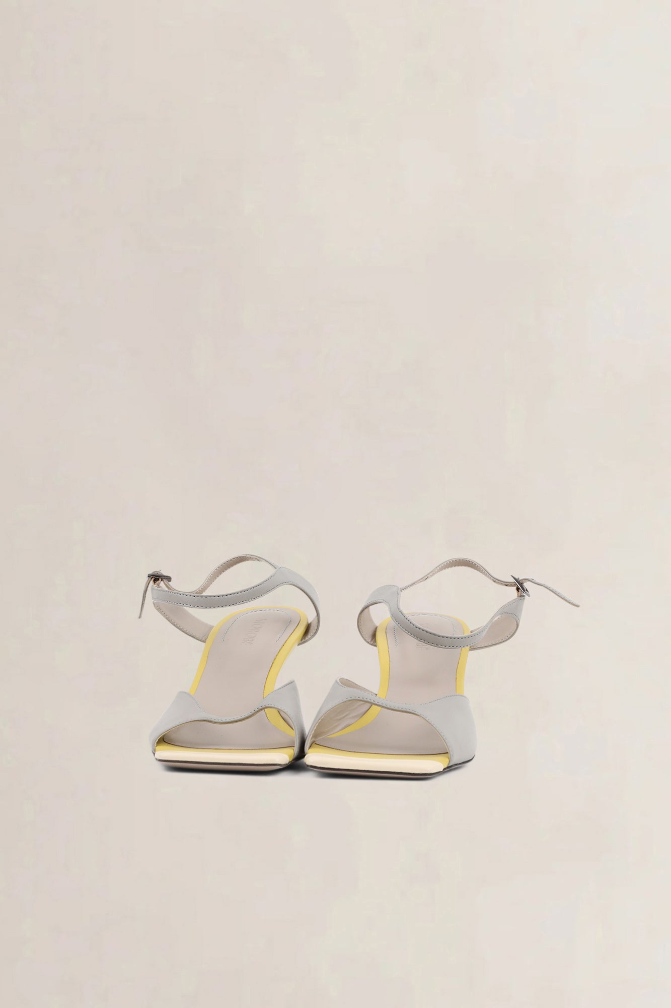 Morobé Grey/Yellow Sandals